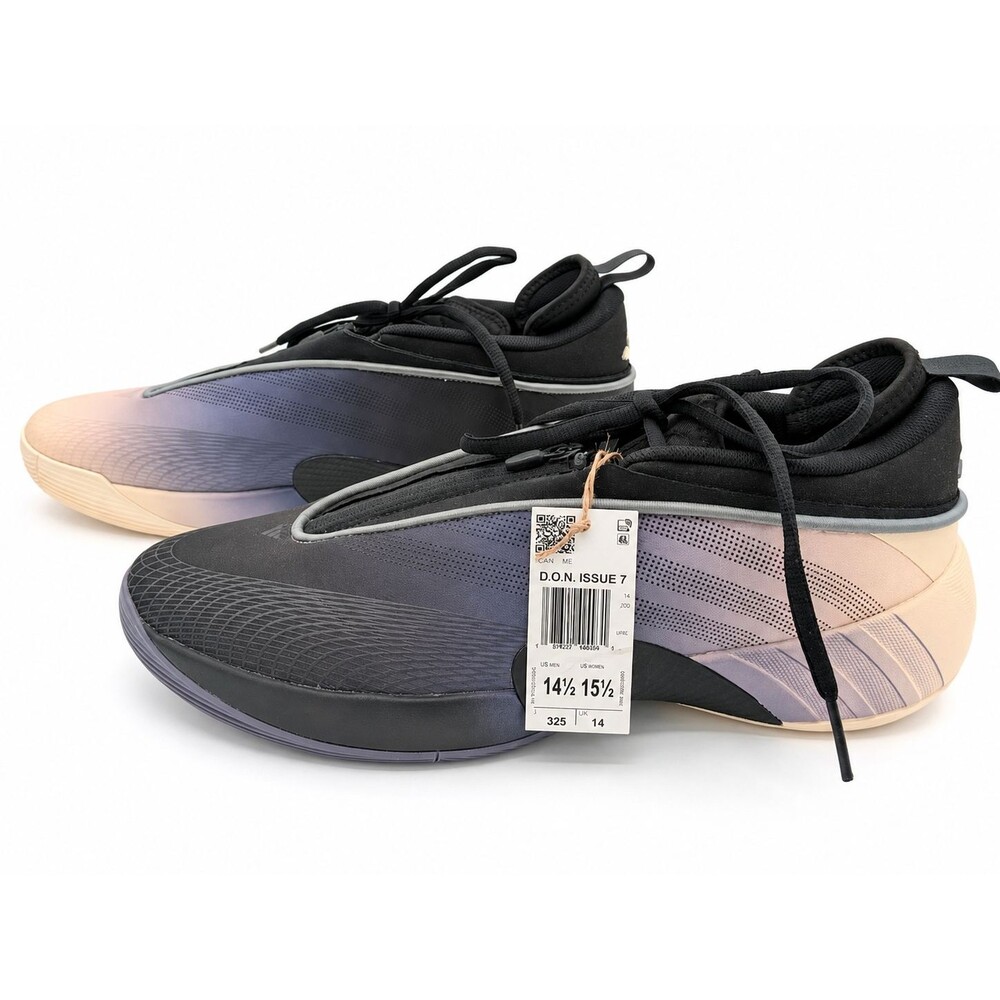 adidas D.O.N. Issue 7 Eclipse / Pulse Preloved Violet Mens 14.5 JR9503 NWT